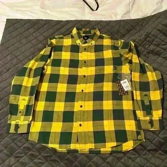 Vans Men long sleeve button down - Picture 1 of 4